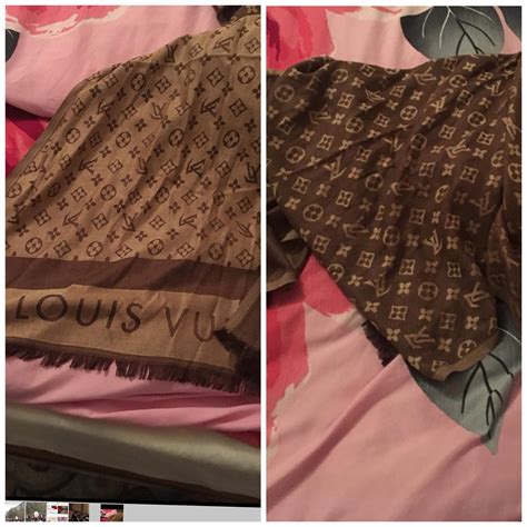 fake louis vuitton schal|how to check for false louis vuitton.